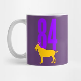 the goat 84 purple minnesota moss goat Mug